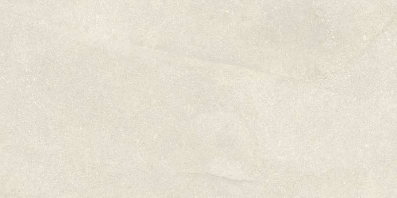 Pearl: Helle, cremefarbene Fliese mit subtiler, unregelmäßiger Textur.